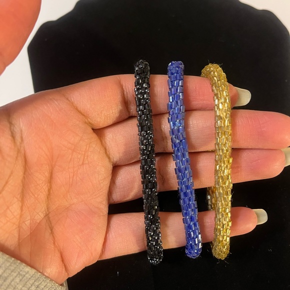 3 pack Stretchy Bracelets - Picture 5 of 5